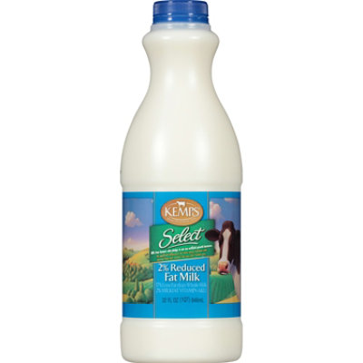 Kemps Select 2% Reduced Fat Milk - 1 Quart - Image 1