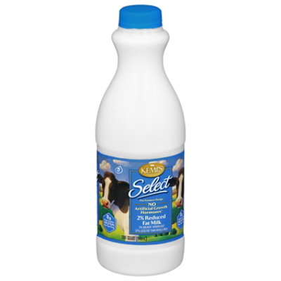 Kemps Select 2% Reduced Fat Milk - 1 Quart - Image 3