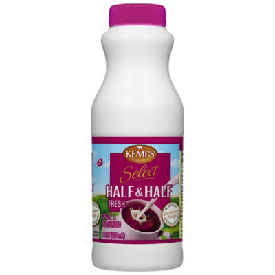 Kemps Select Fresh Half And Half 1 Pint Vons