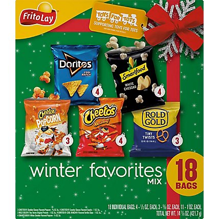 Frito Lay Snacks Winter Mix Variety Pack - 14.87 Oz - Image 6