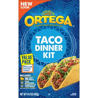 Ortega Yellow Corn Taco Dinner Kit 18ct - 14.9 OZ - Image 6