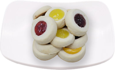 Variety Thumbprint Cookies 12 Count - EA - Image 1