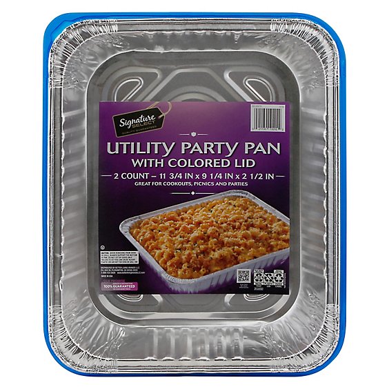 S Sel Pan Utility Party W/colord Lid 2 Ct - 2 CT