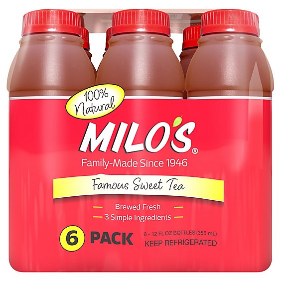 Milo's Famous Sweet Tea - 6-12 Fl. Oz.