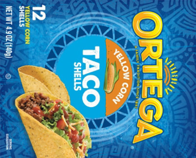 Ortega Yellow Corn Taco Shells 12ct - 4.9 OZ - Image 6