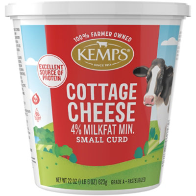 Kemps 4% Cottage Cheese - 22 Oz - Image 6