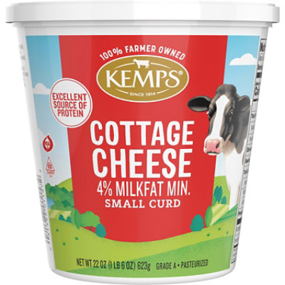 Kemps 4% Cottage Cheese - 22 Oz - Image 1