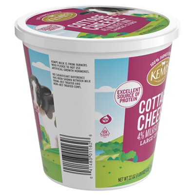 Kemps Large Curd 4% Cottage Cheese - 22 Oz - Image 2