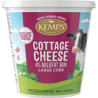 Kemps Large Curd 4% Cottage Cheese - 22 Oz - Image 3