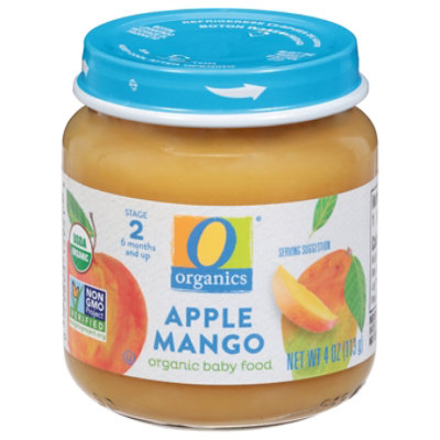 O Organics Baby Food Apple Mango - 4 Oz - Image 2