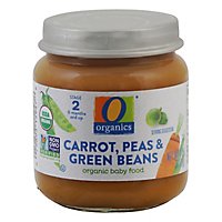 O Organics Baby Food Carrot Pea Green Bean - 4 OZ - Image 2