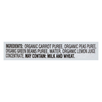 O Organics Baby Food Carrot Pea Green Bean - 4 Oz - Image 4