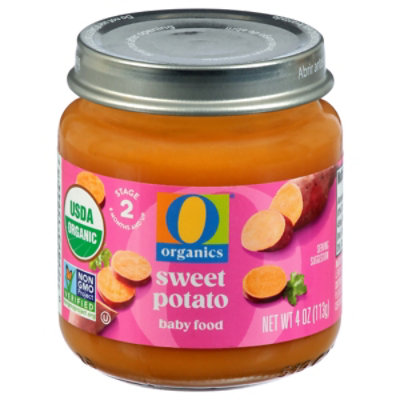 O Organics Baby Food Sweet Potato - 4 Oz