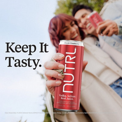 Nutrl Cranberry Gluten Free Vodka Hard Seltzer Variety Pack In Slim Cans - 8-2 Fl. Oz. - Image 3