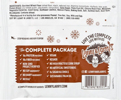 Lenny & Larrys Gingerbread Complete Cookie - Each - Image 6