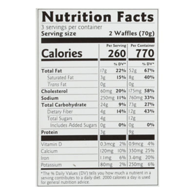 Birch Benders Paleo & Waffle Mix Pack - 6-7.41 Oz - Image 4