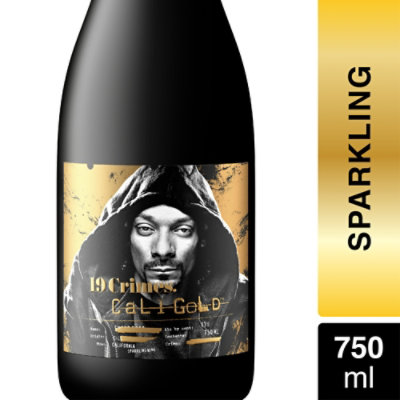 19 Crimes Snoop Dogg Cali Gold Sparkling White Wine - 750 Ml - Image 1