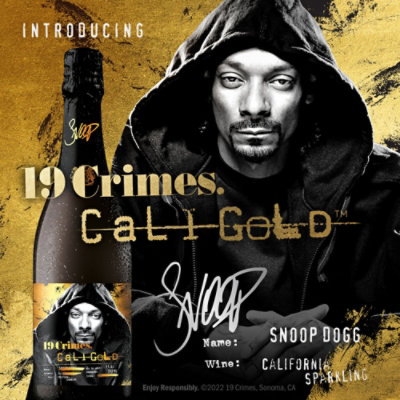 19 Crimes Snoop Dogg Cali Gold Sparkling White Wine - 750 Ml - Image 3