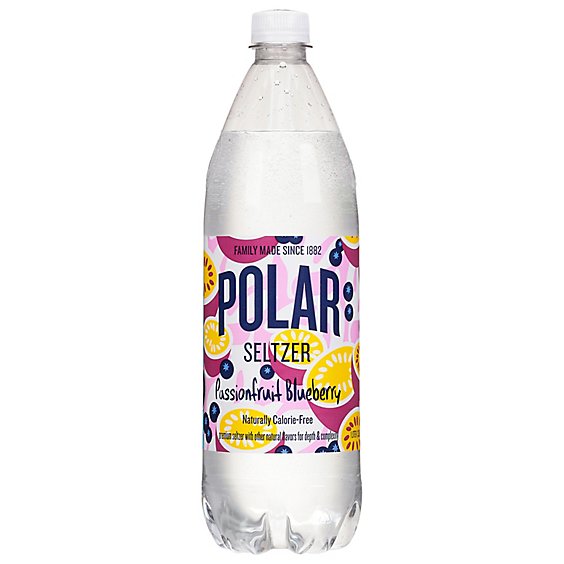 Polar Passionfruit Blueberry Seltzer 1l - 33.8 FZ