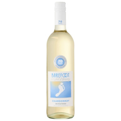 Barefoot Bright & Breezy Chardonnay Wine - 750 ML - Image 2