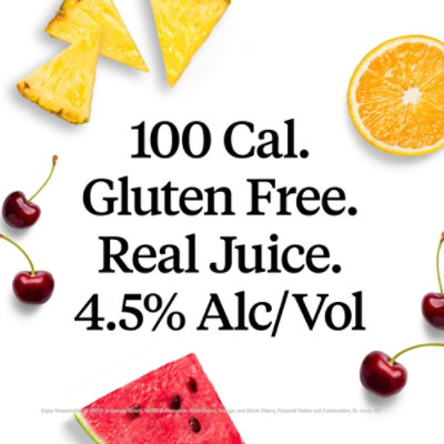 Nutrl Real Juice Gluten Free Vodka Hard Seltzer Variety Pack In Slim Cans - 8-2 Fl. Oz. - Image 4