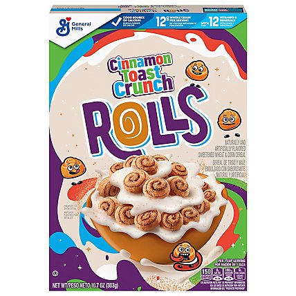 Cinnamon Toast Crunch Rolls Breakfast Cereal - 10.7 OZ - Image 3