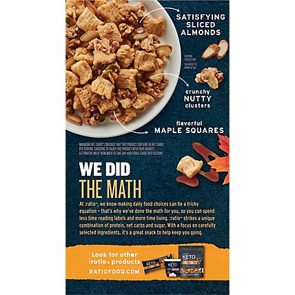 Ratio Maple Almond Crunch Cereal - 10.4 Oz - Image 6