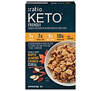 Ratio Maple Almond Crunch Cereal - 10.4 Oz