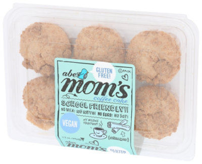 Abe's Mom Gluten Free Mini Muffins Coffee Cake Pack - 6-5.3 Oz - Image 4