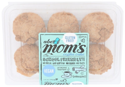 Abe's Mom Gluten Free Mini Muffins Coffee Cake Pack - 6-5.3 Oz - Image 1