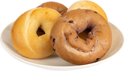 Assorted Bagels 4 Count - EA - Image 1