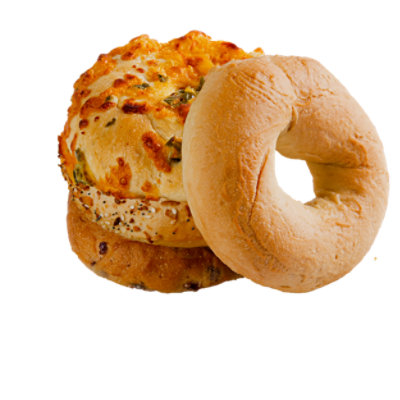 Assorted Bagels 4 Count - EA - Image 1