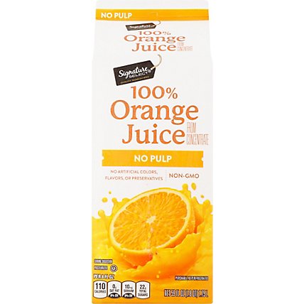 Signature Select 100% No Pulp Orange Juice - 59 Fl. Oz. - Image 6