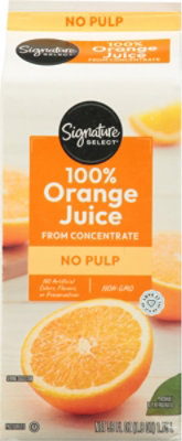 Signature SELECT 100% No Pulp Orange Juice - 59 Fl. Oz. - Image 5