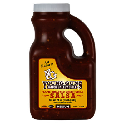 Hatch Valley Green Chile Medium - 24 OZ - Image 1