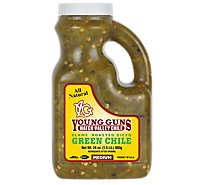 Hatch Valley Flame Roasted Green Chile Medium - 24 OZ
