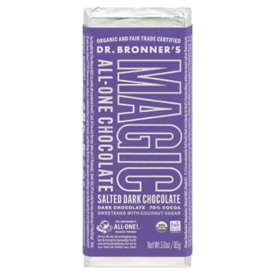 Dr. Bronner's Hazelnut Butter Chocolate Bar - 2.93 Oz - Image 3