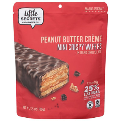 Little Secrets Peanut Butter Dark Chocolate Wafer - 3.5 Oz - Image 3