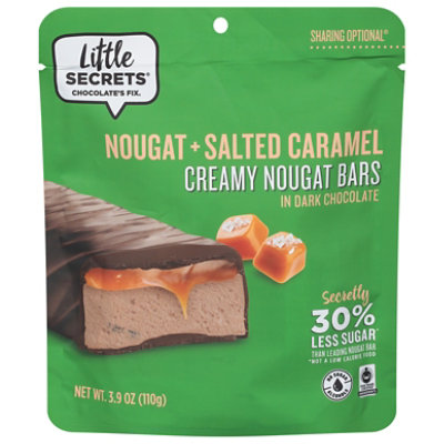 Little Secrets Salted Caramel Nougat Dark Chocolatet - 3.9 Oz - Image 3