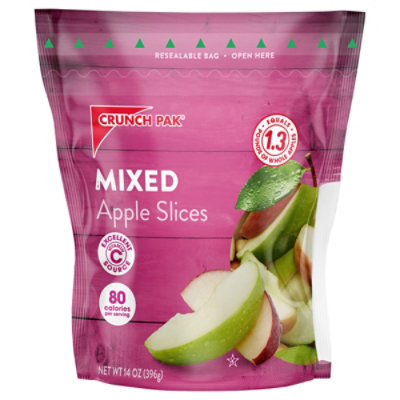 Crunch Pak Apple Slices Mixed - 14 Oz