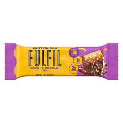 Fulfil Chocolate Peanut Caramel Flavored Protein Bar - 1.41 Oz - Image 2