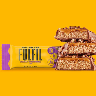 Fulfil Chocolate Peanut Butter Caramel Bar - 1.41 OZ - Image 4