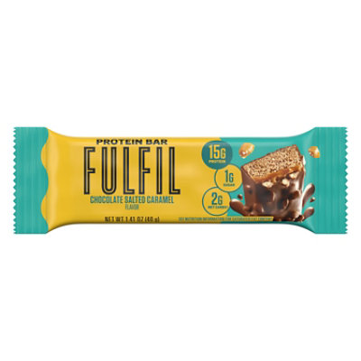 FULFIL Chocolate Salted Caramel Bar - 1.41 Oz - Image 1