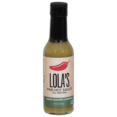 Lolas Fine Hot Sauce Sauce Hot Grn Jal Serrano - 5 OZ - Image 3