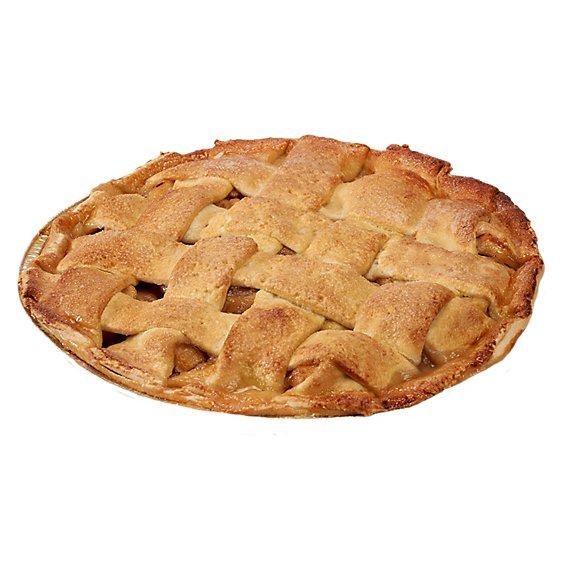 Apple Lattice Pie Whole 9 Inch - EA