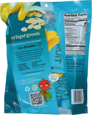 Crispy Green Dried Fruit Bananas - 3.39 OZ - Image 6