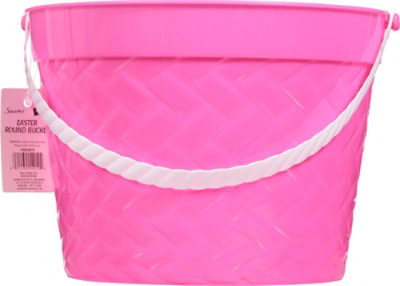 Signature SELECT Woven Plastic Easter Bucket - Each (Color May Vary) - Image 4