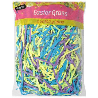 Signature Select Paper Easter Grass 2 Oz - Each (Color May Vary)