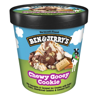 Ben & Jerry's Chewy Gooey Cookie Ice Cream - Image 2