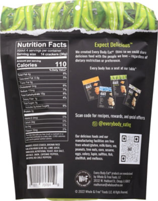 Every Body Eat Fiery Chili Lime Snack Thins - 4 Oz - Image 5